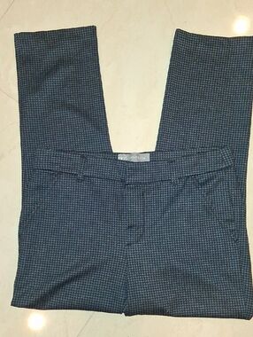 Wit & Wisdom Grey Black Houndstooth Absolution Pants Size 6